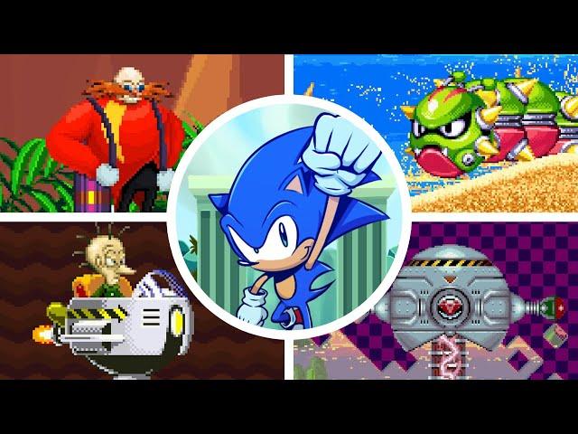 Best Upcoming Sonic Games - All Bosses [FAN GAMES]