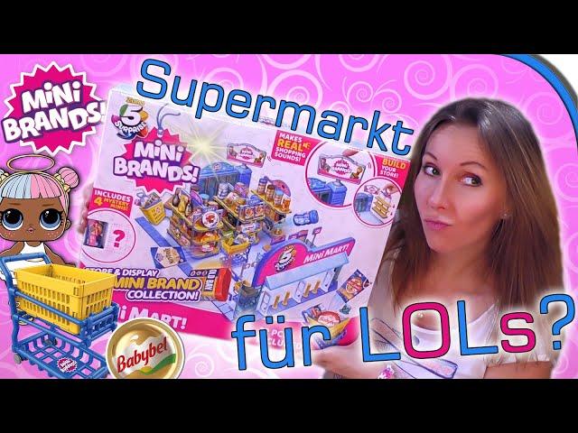 Mini Brands Supermarkt Zuru  Passt der auch zu LOL Dolls?!  Mini Mart deutsch