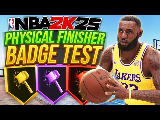 NBA 2K25 How to Finish at the Rim: Best Finishing Badge Stats