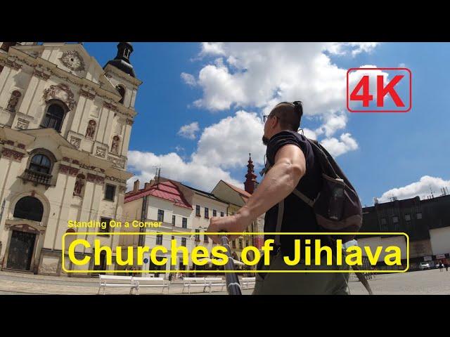 VIRTUAL TRAVEL: Churches of Jihlava #church #jihlava #hiking #czechia #czechrepublic #train