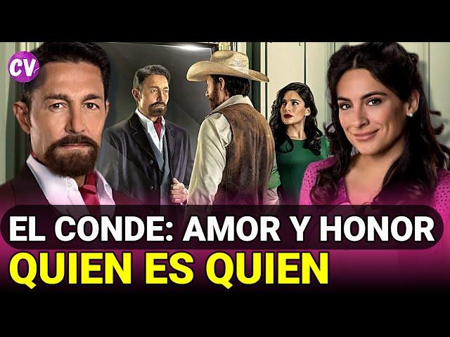 Quién es quién en El conde: amor y honor, el nuevo melodrama de Telemundo