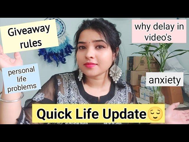 Life Update with some chit chat || Sunaina Kapur