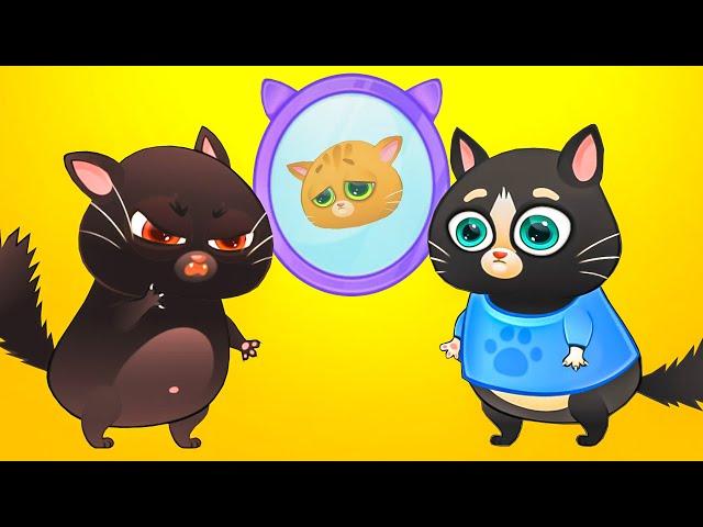 Суровый КОТИК БУБУ #71. Злой кот ЦВЕТОЧЕК ВЕРНУЛСЯ. Мультик ИГРА про котят на Игрули TV