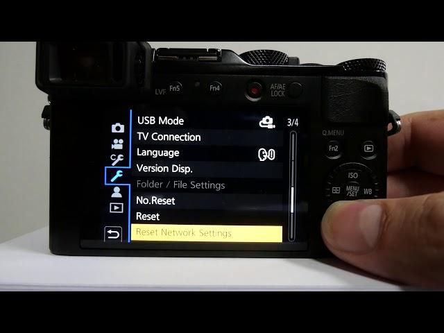 Panasonic Lumix LX100 II Menus (Pause if you want more time)
