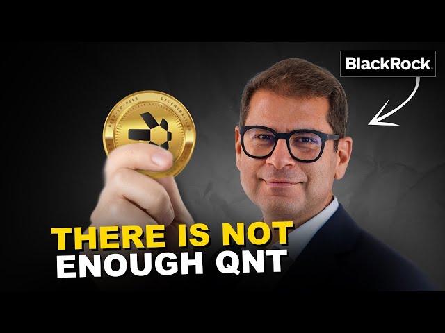 Only 0.185% Can EVER Own 1 QNT... (you are early)