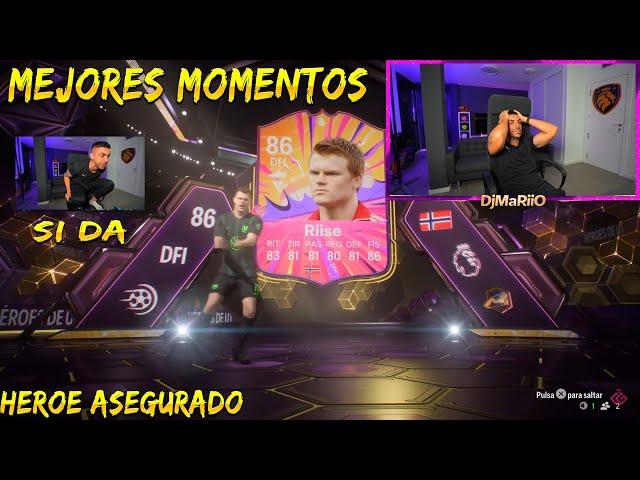 DjMaRiiO ENTREGA A RIISE EN EL HEROE ASEGURADO Y LE TOCA RIISE EN EA SPORTS FC 25