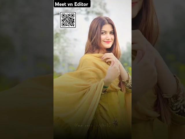 Sajjan razi Punjabi song editing || vn QR code #editing #song #qrcode #viral #vn #lyric #punjabisong