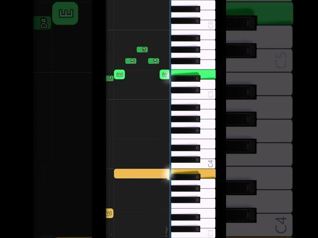 Golden Hour (EASY Piano Tutorial) - JVKE #shorts