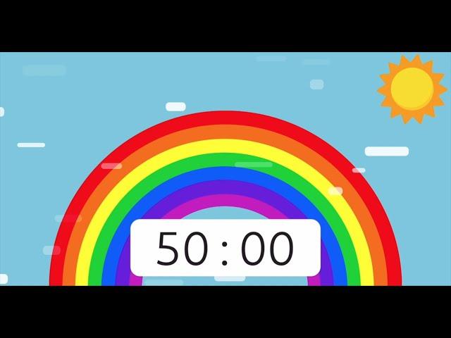 Rainbow Timer 50 Minute 