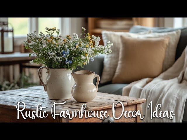 RUSTIC Farmhouse Decor Ideas You've Been Missing!