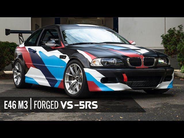 Track Spec BMW E46 M3 on Forged VS-5RS - Performance Techniq