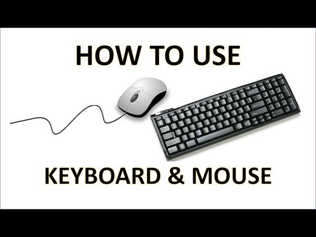 Computer Fundamentals - The Keyboard and Mouse - Learn How To Use a PC - Tips & Tricks for Beginners