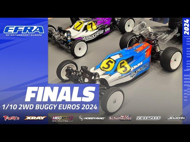 EFRA 1/10 2WD Buggy Euros - Finals Day - LIVE!