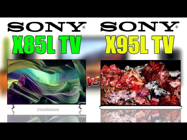 Sony Bravia X85L Full Array LED vs Sony Bravia X95L Mini LED 4k TV Comparison | X85L vs X95L