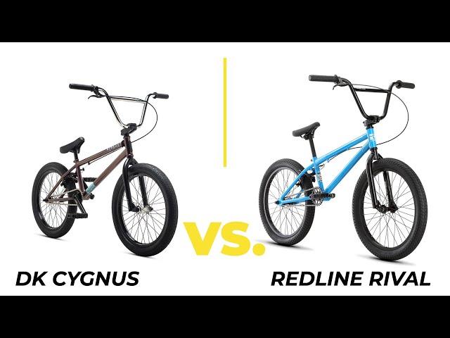 DK Cygnus VS. Redline Rival - UNDER $400 BMX BIKES (Comprehensive Comparison)