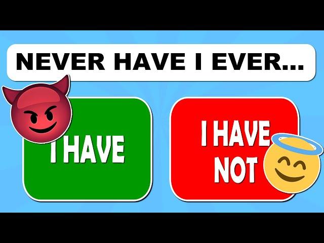 Never Have I Ever... Bad Edition   (Fun Interactive Game)