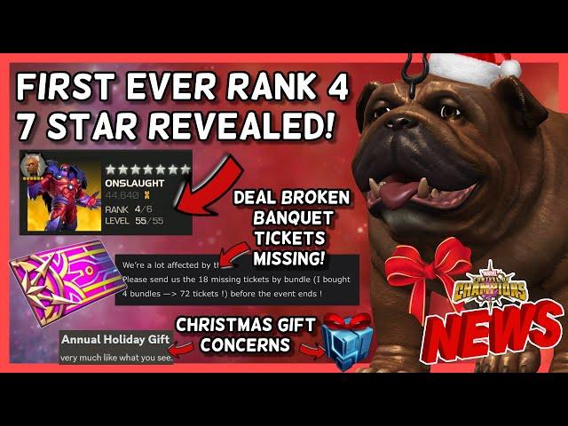 First Ever Rank 4 7 Star Champ | Big Deal Bug Missing Tickets | Christmas Gift Concerns + More [MCN]