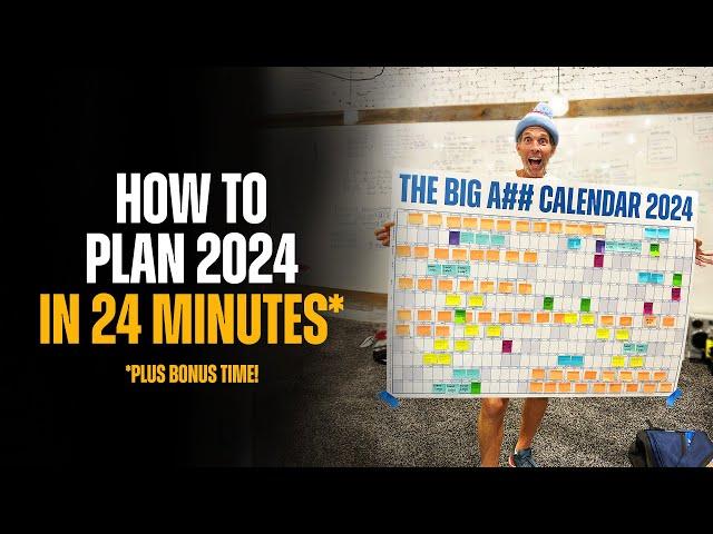 How to Plan 2024 in 24 Minutes! With Jesse Itzler