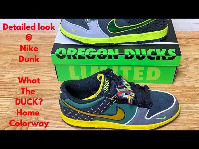 Nike Dunk x University of Oregon PE What The DUCK Home Detailed Look & Unboxing