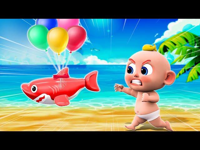 Family Fun Day at the Beach | Swimming Song - Kids Song | More Nursery Rhymes & Kids Song