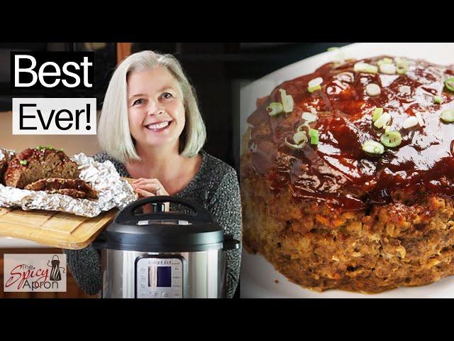 Pressure Cooker Meatloaf | EASY Weeknight Dinner