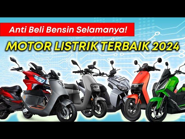 HARGA SUBSIDI!! 10 MOTOR LISTRIK TERBAIK 2024 BEBAS PAJAK!