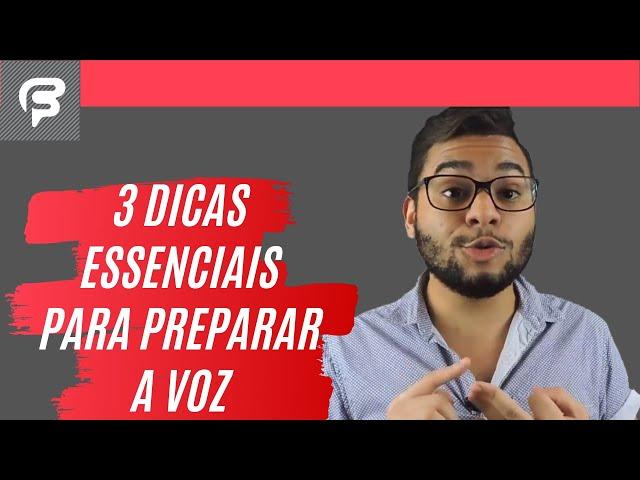 3 dicas para preparar a voz antes de uma apresentação | Clube da Fala - Curso de Oratória