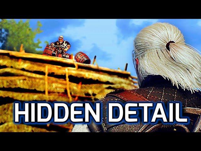 Witcher 3 [Hidden Detail]: What Happens if Throw a Bomb on the Roof?