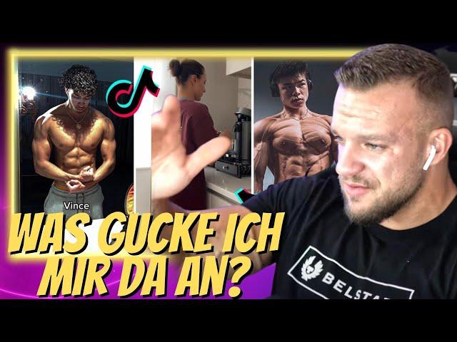 Fitness TikToks die meine Bodybuilding karriere beenden! William Niewiara Live Reaktion