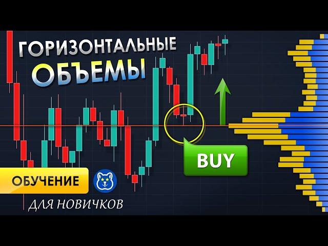 Горизонтальные объемы в трейдинге tradingview ДЛЯ НАЧИНАЮЩИХ | Профиль объема