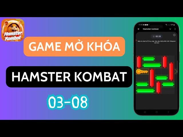 03-08 Game mini mở khóa trên Hamster Kombat - Crypto Đây Rồi