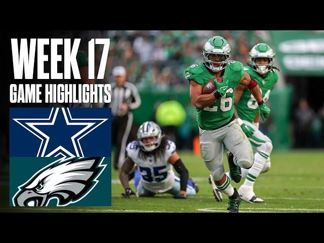 Cowboys vs Eagles | Week 17 Highlights