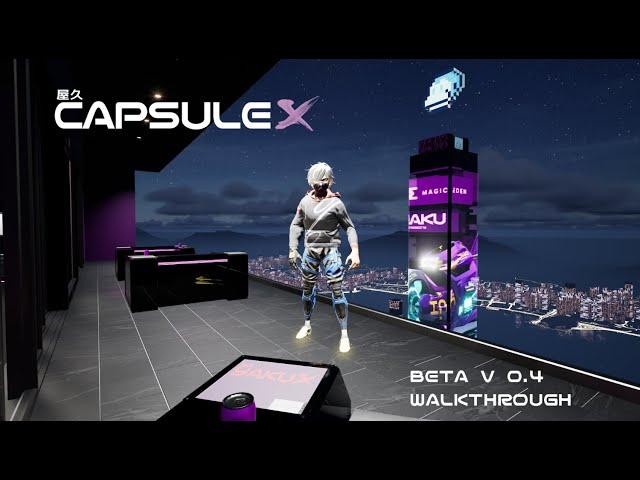 Yaku Corp Capsule X v0.4 Walkthrough