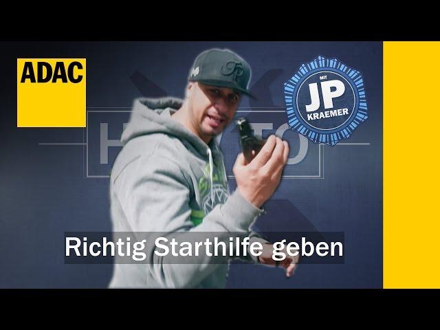 Starthilfe geben – so geht’s richtig! | HowTo mit JP Kraemer | ADAC