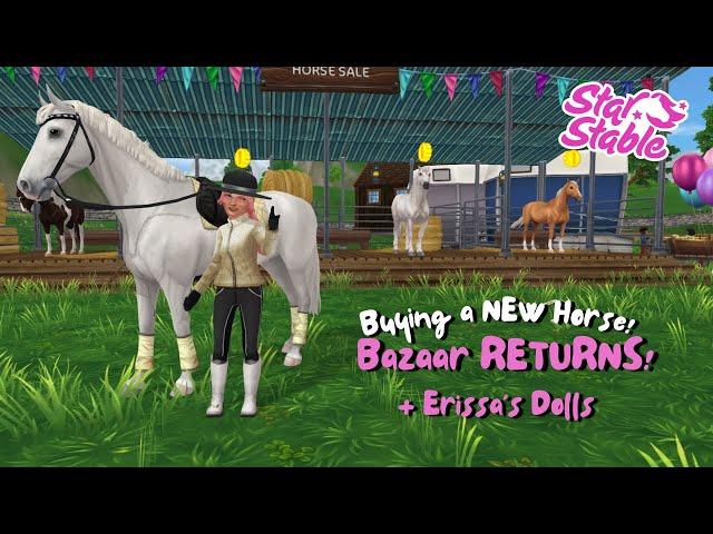 BUYING a horse at the BAZAAR! | Star Stable Online