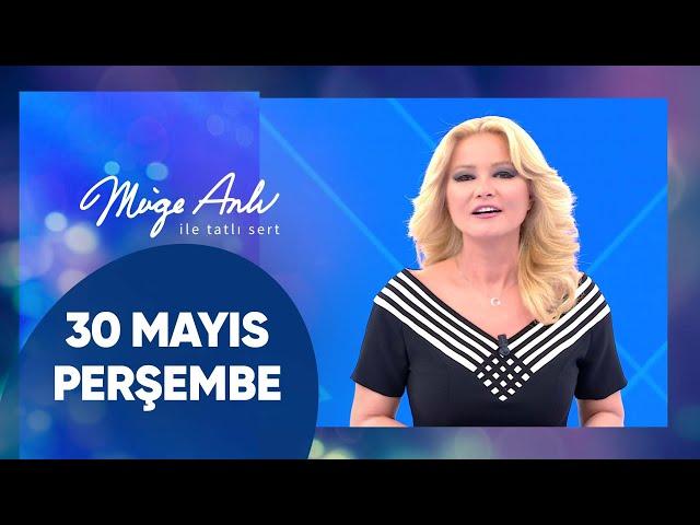 Müge Anlı ile Tatlı Sert | 30 Mayıs 2024 Perşembe