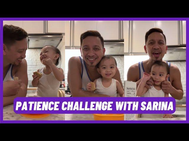 PATIENCE CHALLENGE WITH SARINA BY JHONG HILARIO