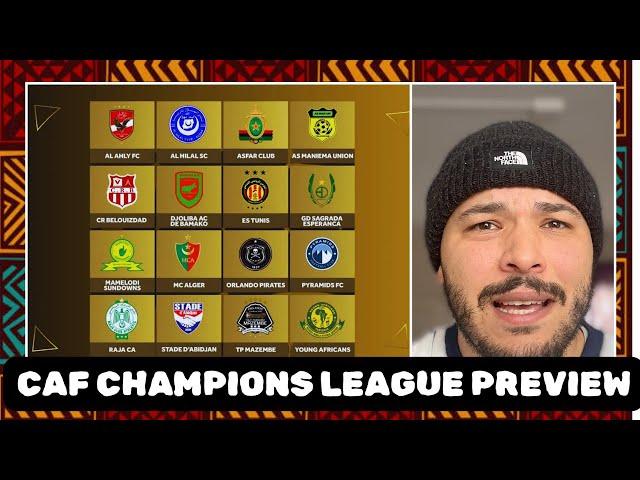 2024/2025 CAF Champions League preview: Matchday 1 ⎸ AFR 2.13