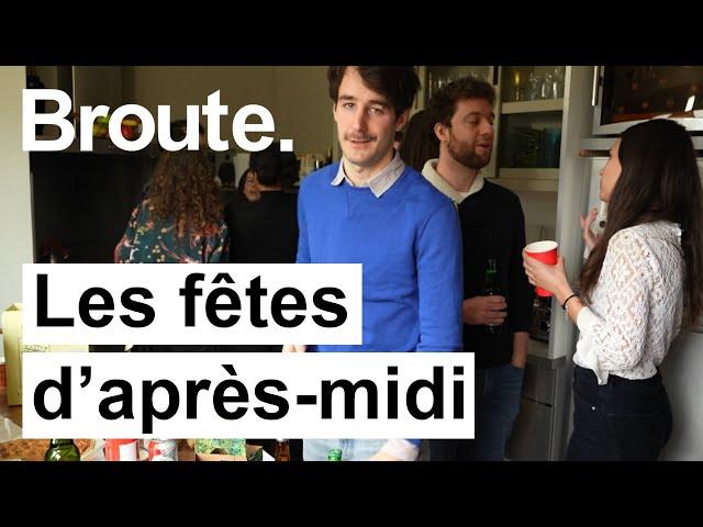 La nouvelle tendance : les fêtes d’après-midi - Broute - CANAL+