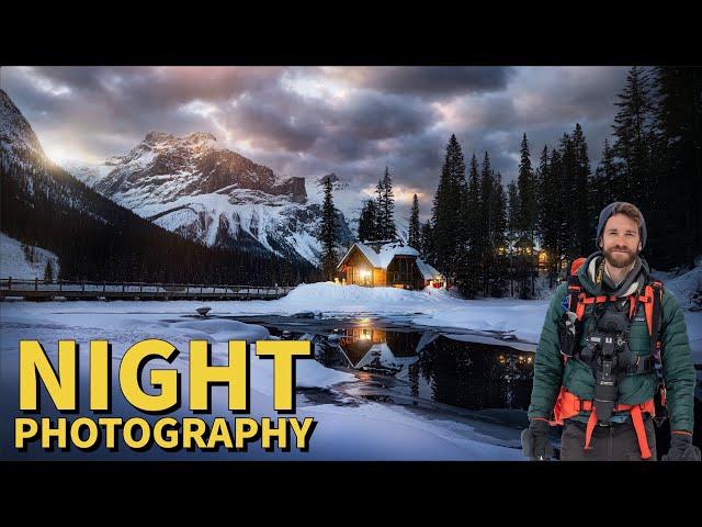 NIGHT PHOTOGRAPHY | Sharp images using PHOTO STACKING | Sunset, Twilight & FULL MOON - Nikon Z9