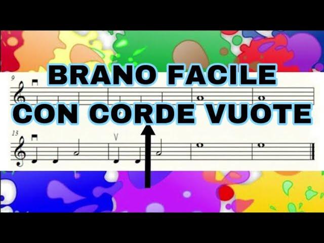 Scherzo Ritmico N° 3- con spartito e tema guida (brano facile per violino, diamonica, flauto)