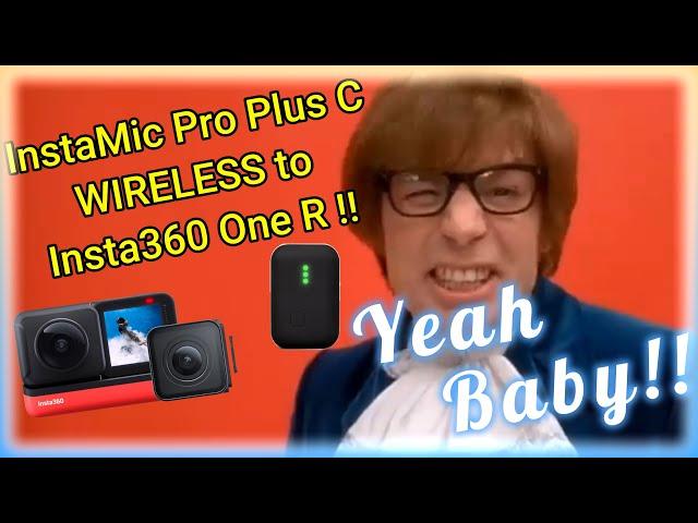 NEW InstaMic Wireless Mic to Insta360 One R, X3, X4 and GoPro12 !