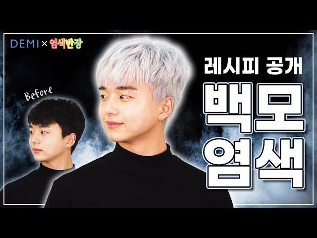 [데미] 데미×염색반장 염색반장표 백모 염색 특급 레시피 공개‍