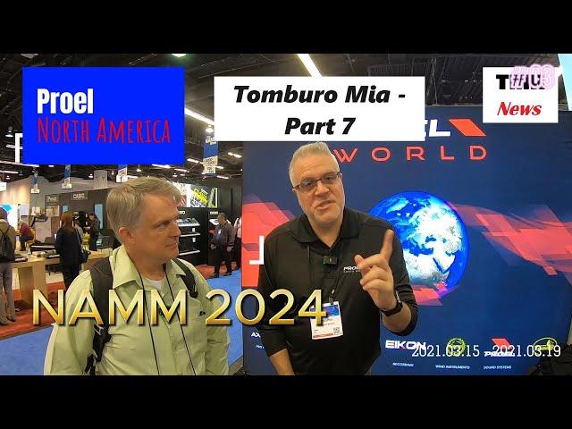 Proel North America at NAMM 2024 with The Myles Revolution (Tamburo Mia - Part 7 of 12)