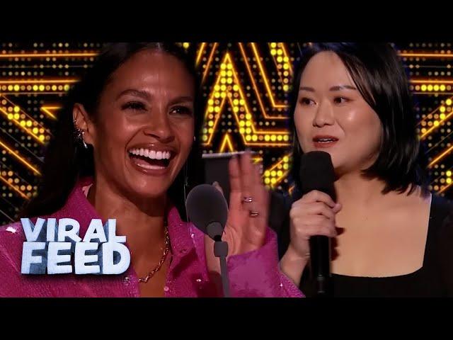 Comedian Has The Judges HOWLING With Laughter!!! | VIRAL FEED