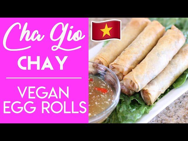 Vegan Vietnamese Fried Egg Rolls (Chả Giò Chay) - using Beyond Meat!