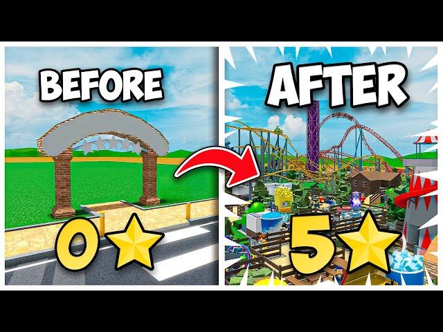 How Fast Can I Get 5 STARS In Theme Park Tycoon 2?