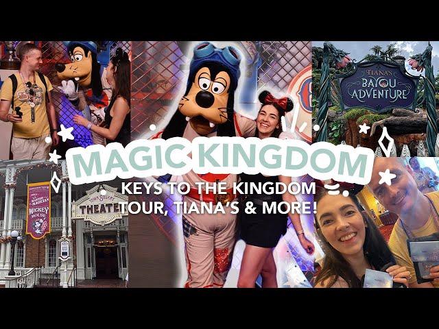 Day 4  | WALT DISNEY WORLD | Magic Kingdom, Keys to the Kingdom Tour, Riding Tiana's & more!