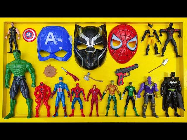 AVENGERS SUPERHERO STORY, BATMAN VS SPIDERMAN, SPIDERMAN BLACK VS CAPTAIN AMERIKA, IRONMAN VS HULK