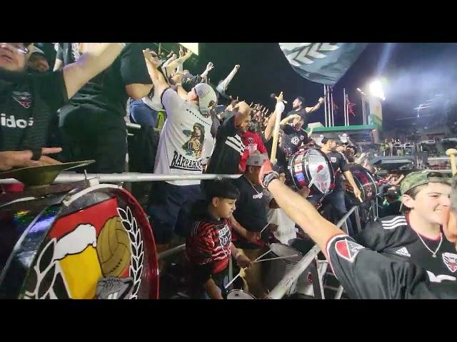 DC United Goal - La Banda Del Distrito and District Ultras